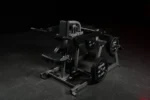 Aparat triceps șezând cu discuri pentru flotări la bară - imagine 4