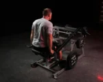 Aparat triceps șezând cu discuri pentru flotări la bară - imagine 2