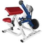 Aparat pentru flexia bicepsului cu discuri (Plate Loaded Biceps Curl) - imagine 3